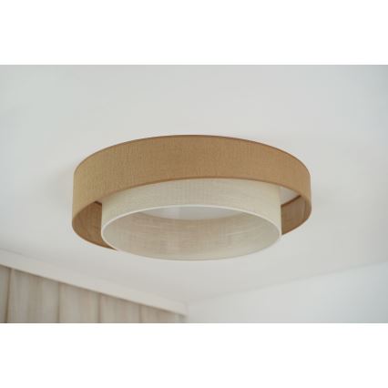 Brilagi - LED plafonska svetiljka SHINE LED/24W/230V prečnika 60 cm bež/krema