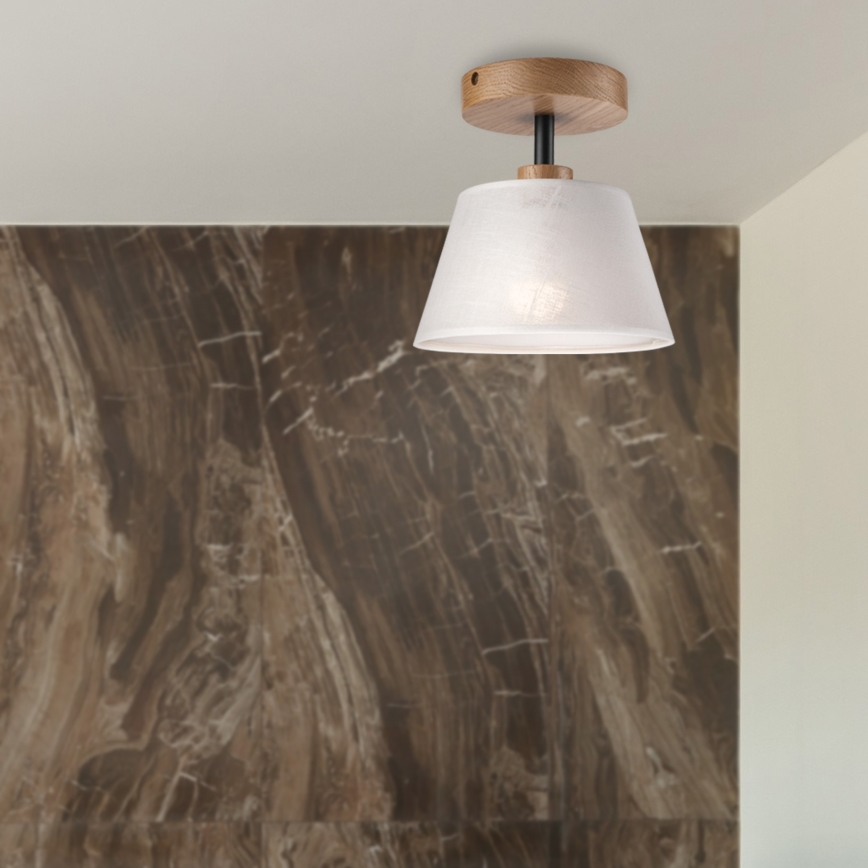 Brilagi - LED Plafonski luster ANTHONY 1xE14/60W/230V hrast/bela