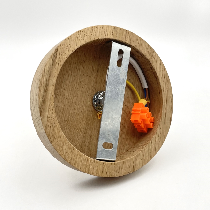 Brilagi - LED plafonski luster ANTHONY 1xE14/60W/230V hrast/crna