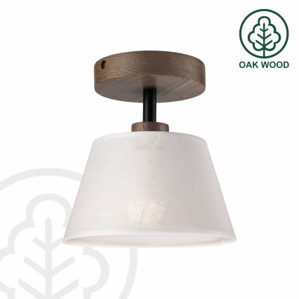 Brilagi - LED plafonski luster ANTHONY 1xE14/60W/230V hrast/orah/bela