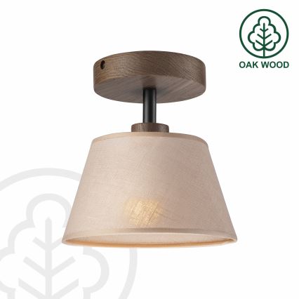Brilagi - LED Plafonski luster ANTHONY 1xE14/60W/230V hrast/orah/bež