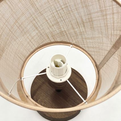 Brilagi - LED Plafonski luster ANTHONY 1xE14/60W/230V hrast/orah/bež