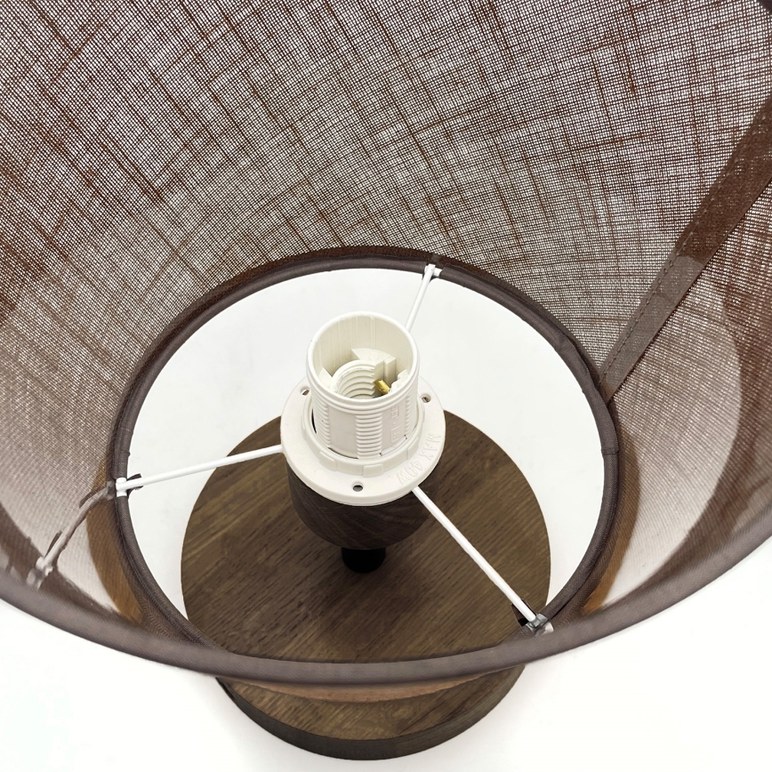 Brilagi - LED plafonski luster ANTHONY 1xE14/60W/230V hrast/orah/smeđa