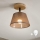 Brilagi - LED  Plafonski luster ANTHONY 1xE14/60W/230V hrast/smeđa