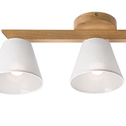 Brilagi - LED Plafonski luster ANTHONY 3xE14/40W/230V hrast/bela