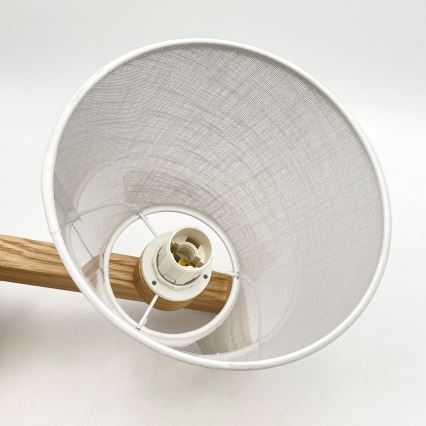 Brilagi - LED Plafonski luster ANTHONY 3xE14/40W/230V hrast/bela