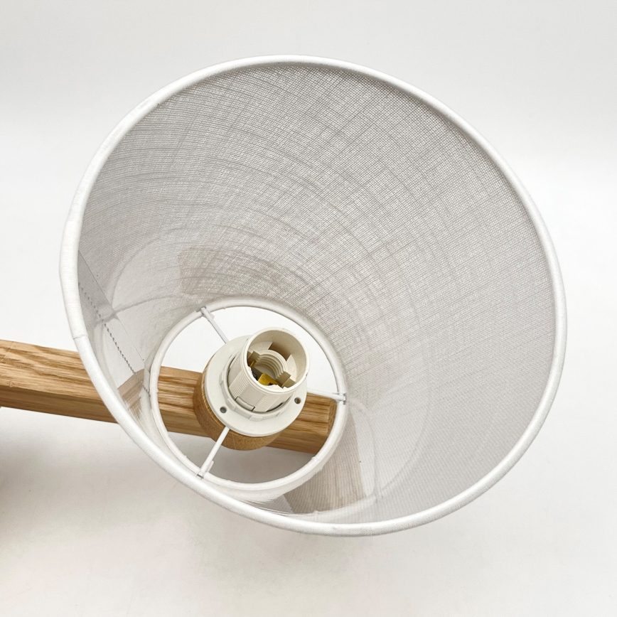 Brilagi - LED Plafonski luster ANTHONY 3xE14/40W/230V hrast/bela