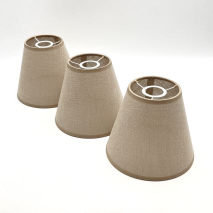 Brilagi - LED plafonski luster ANTHONY 3xE14/40W/230V hrast/bež