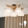 Brilagi - LED plafonski luster ANTHONY 5xE14/40W/230V hrast/bela