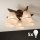 Brilagi - LED Plafonski luster ANTHONY 5xE14/40W/230V hrast orah/bež
