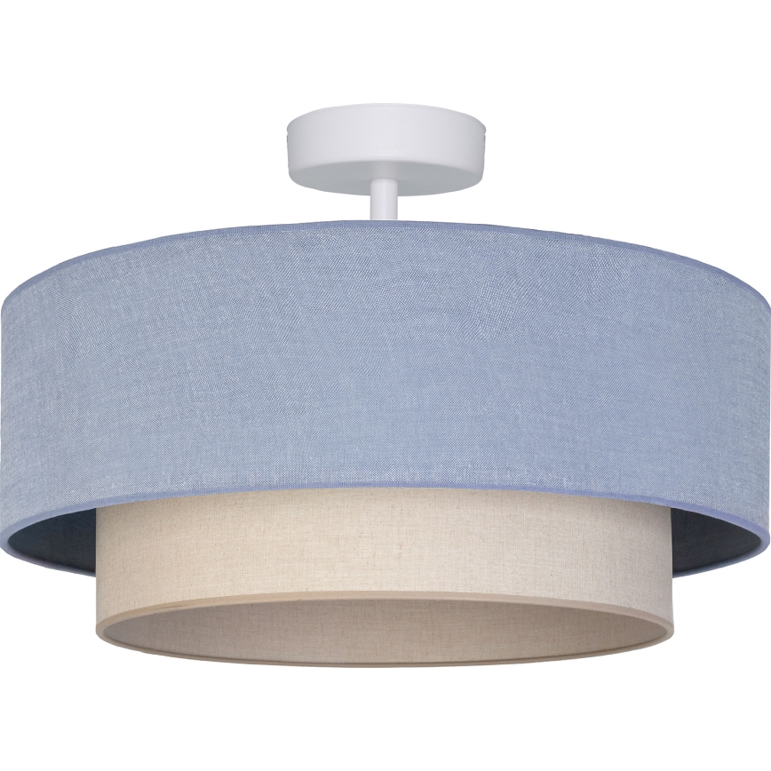 BRILAGI - LED plafonski luster BOHO ECO 1xE27/10W/230V, prečnik 40 cm, plava/krem