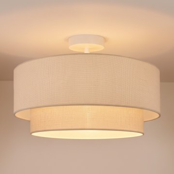 Brilagi - LED plafonski luster BOHO ECO 1xE27/10W/230V Ø 40 cm krem