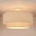 Brilagi - LED plafonski luster BOHO ECO 1xE27/10W/230V Ø 40 cm krem