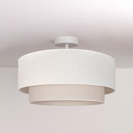 Brilagi - LED plafonski luster BOHO ECO 1xE27/10W/230V Ø 40 cm krem