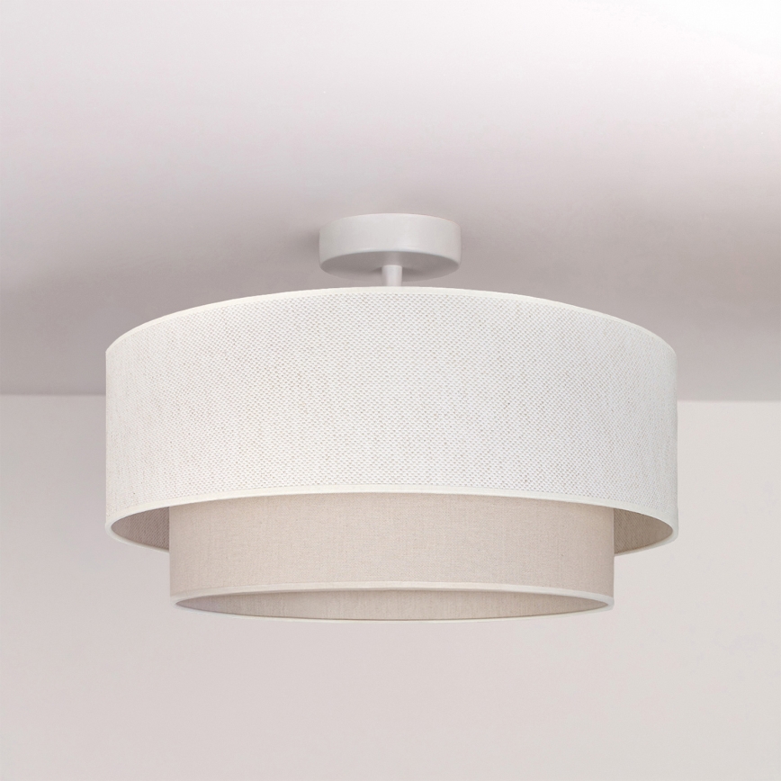 Brilagi - LED plafonski luster BOHO ECO 1xE27/10W/230V Ø 40 cm krem
