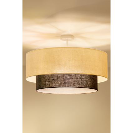 BRILAGI - LED plafonski luster BOHO STIL 3xE27/15W/230V prečnik 60 cm krem/braon