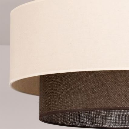 BRILAGI - LED plafonski luster BOHO STIL 3xE27/15W/230V prečnik 60 cm krem/braon