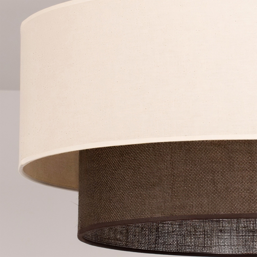 BRILAGI - LED plafonski luster BOHO STIL 3xE27/15W/230V prečnik 60 cm krem/braon