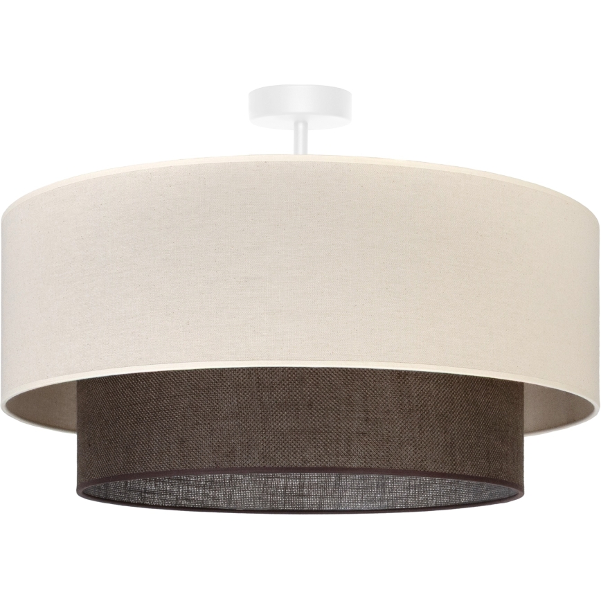 BRILAGI - LED plafonski luster BOHO STIL 3xE27/15W/230V prečnik 60 cm krem/braon