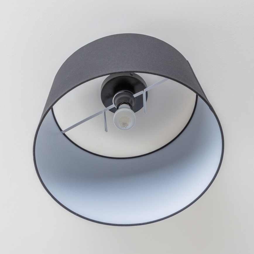 Brilagi - LED plafonski luster CERIA 1xE27/40W/230V fi 45 cm crna