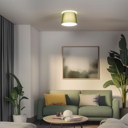 Brilagi - LED plafonski luster CERIA 1xE27/40W/230V, prečnik 30 cm, zelena