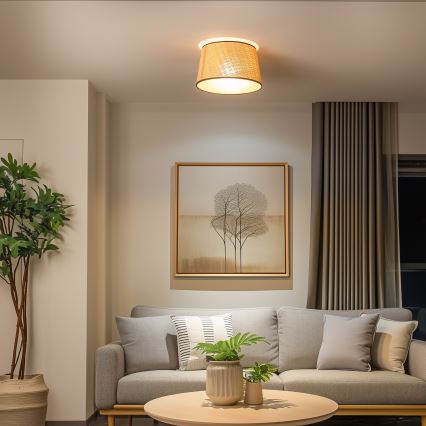 Brilagi - LED plafonski luster CERIA 1xE27/40W/230V prečnik 35 cm bež