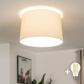 Brilagi - LED plafonski luster CERIA 1xE27/40W/230V prečnik 45 cm bež