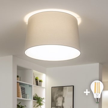 Brilagi - LED plafonski luster CERIA 1xE27/40W/230V prečnik 45 cm siva