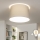 Brilagi - LED plafonski luster CERIA 1xE27/40W/230V prečnik 45 cm siva