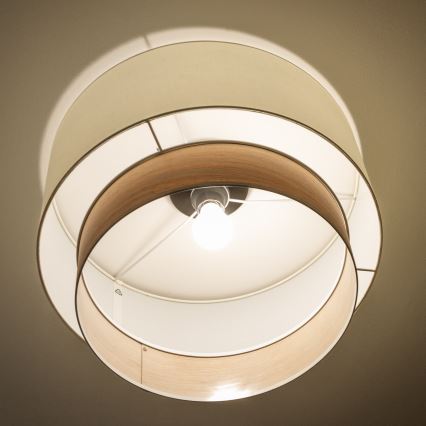 Brilagi - LED plafonski luster CERIA 1xE27/40W/230V prečnik 50 cm bela/bež
