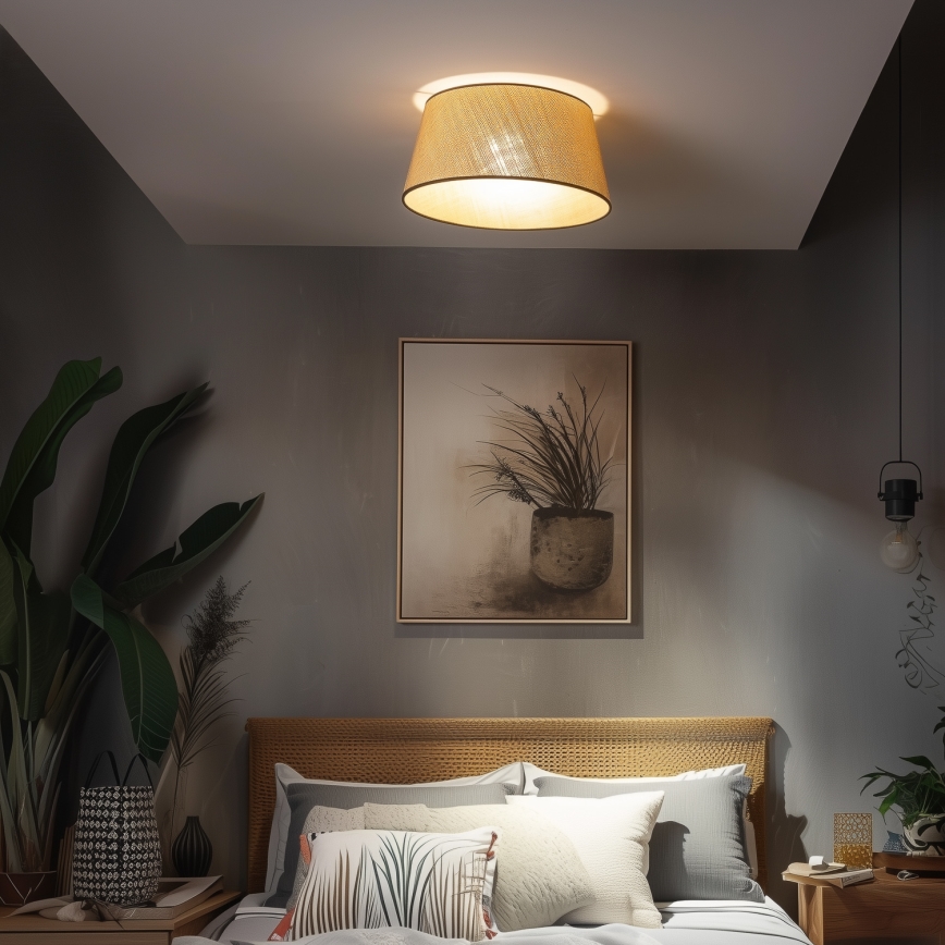 Brilagi - LED plafonski luster CERIA 1xE27/40W/230V prečnik 50 cm bež