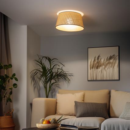 Brilagi - LED plafonski luster CERIA 1xE27/40W/230V prečnik 50 cm bež