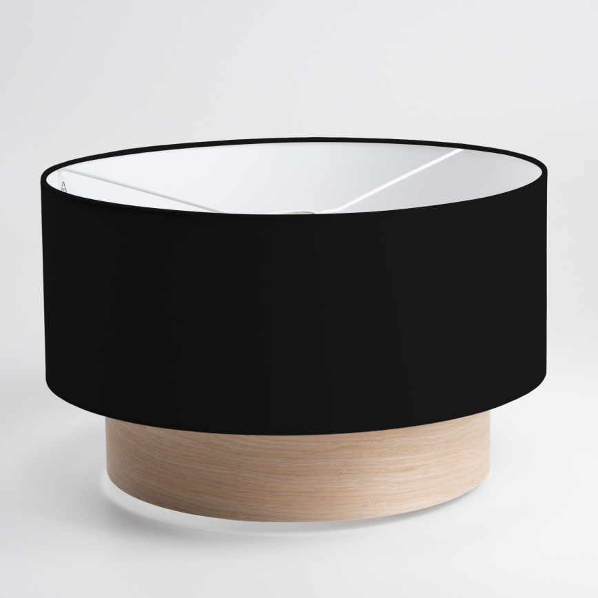 Brilagi - LED plafonski luster CERIA 1xE27/40W/230V prečnik 50 cm crna/bež