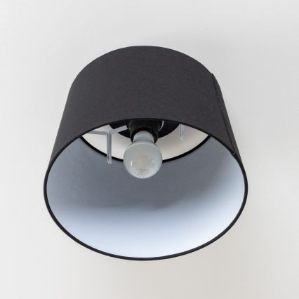 Brilagi - LED plafonski luster CERIA 1xE27/40W/230V Ø 30 cm crna