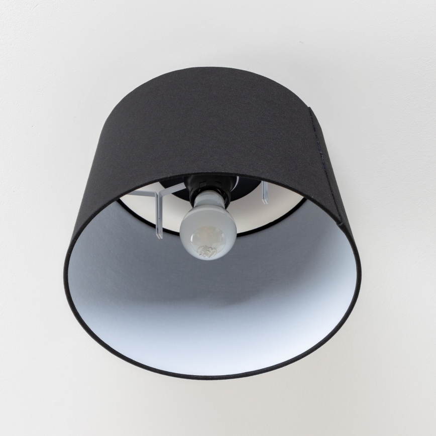 Brilagi - LED plafonski luster CERIA 1xE27/40W/230V Ø 30 cm crna