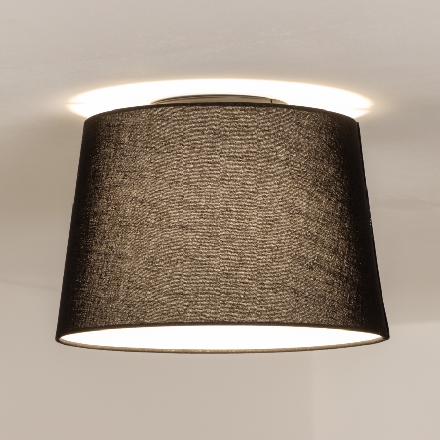 Brilagi - LED plafonski luster CERIA 1xE27/40W/230V Ø 30 cm crna
