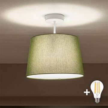 Brilagi - LED plafonski luster CERIA 1xE27/60W/230V prečnik 30 cm bela/zelena