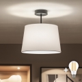 Brilagi - LED plafonski luster CERIA 1xE27/60W/230V, prečnik 30 cm, crna/bela