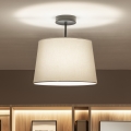 Brilagi - LED plafonski luster CERIA 1xE27/60W/230V prečnik 30 cm crna/siva