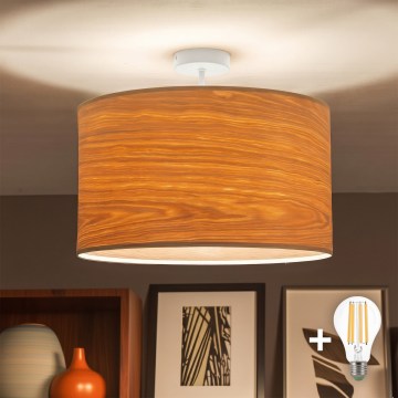 Brilagi - LED plafonski luster CERIA 1xE27/60W/230V prečnik 45 cm bela/bež