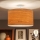 Brilagi - LED plafonski luster CERIA 1xE27/60W/230V prečnik 45 cm bela/bež