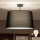 Brilagi - LED plafonski luster CERIA 1xE27/60W/230V prečnik 45 cm crni