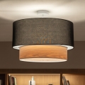 Brilagi - LED plafonski luster CERIA 1xE27/60W/230V prečnik 50 cm bela/crna/bež