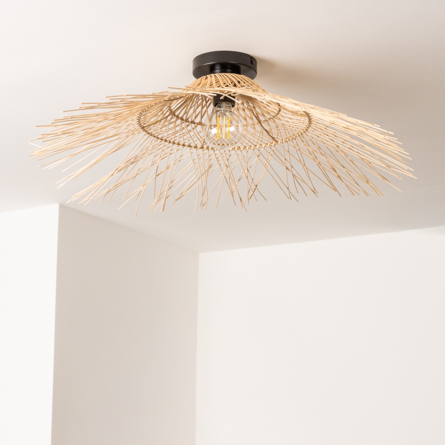 Brilagi - LED plafonski luster CERIA BOHO 1xE27/40W/230V prečnik 100 cm bambus