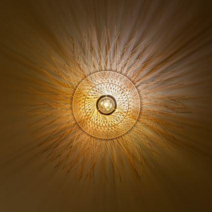 Brilagi - LED plafonski luster CERIA BOHO 1xE27/40W/230V prečnik 100 cm bambus