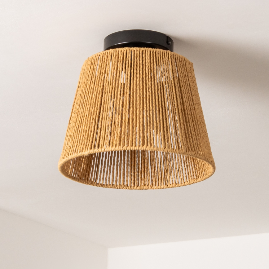 Brilagi - LED plafonski luster CERIA BOHO 1xE27/40W/230V prečnik 28 cm braon