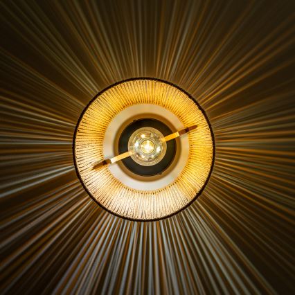 Brilagi - LED plafonski luster CERIA BOHO 1xE27/40W/230V prečnik 28 cm braon