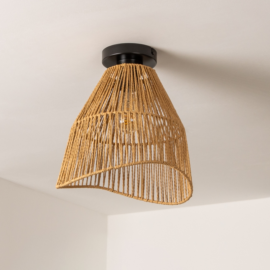 Brilagi - LED plafonski luster CERIA BOHO 1xE27/40W/230V prečnik 30 cm braon