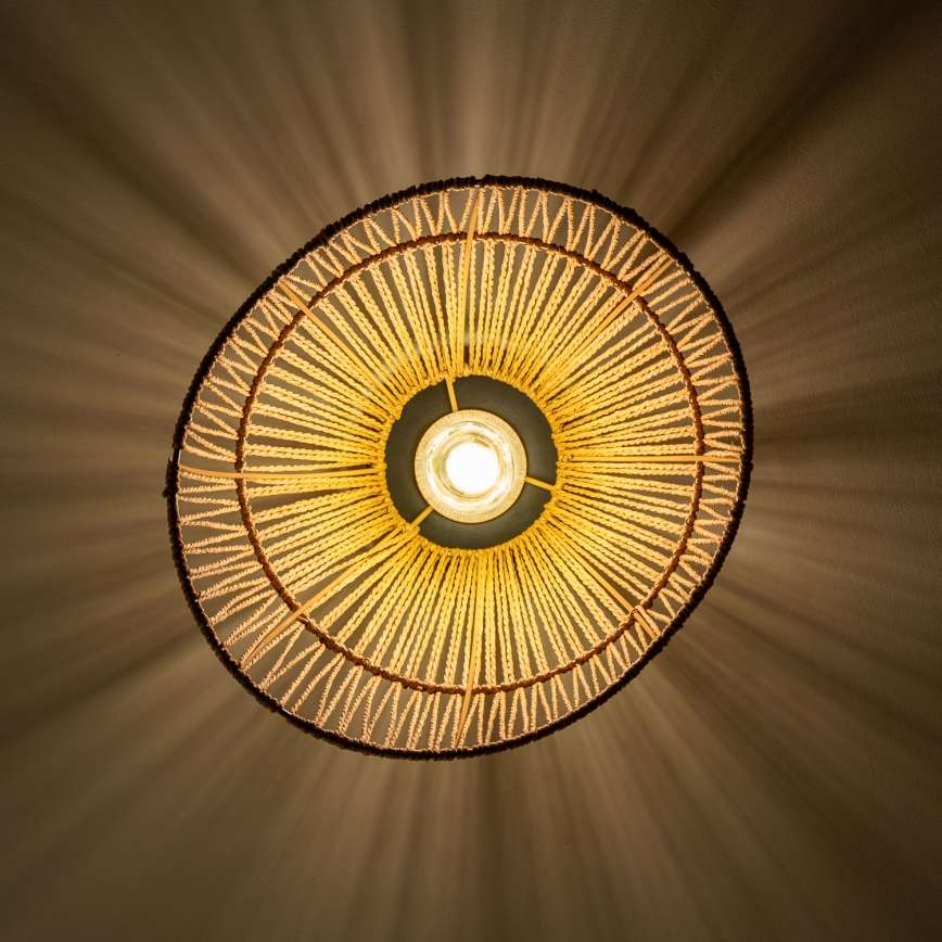 Brilagi - LED plafonski luster CERIA BOHO 1xE27/40W/230V prečnik 30 cm braon