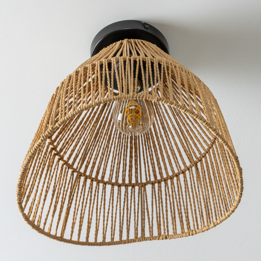 Brilagi - LED plafonski luster CERIA BOHO 1xE27/40W/230V prečnik 30 cm braon